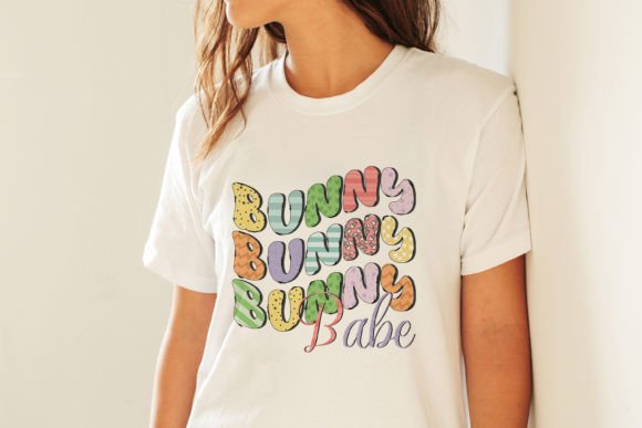 Bunny Babe Retro Easter Quote SVG Design Review