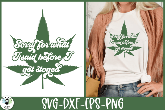 Funny Stoner Quote SVG Pot Leaf Review for Real Projects