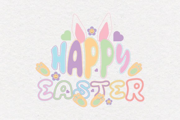 Happy Easter Retro Quote SVG Design Review for Real Projects