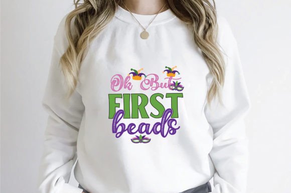 Mardi Gras Quote SVG Design Review for Real Embroidery Projects