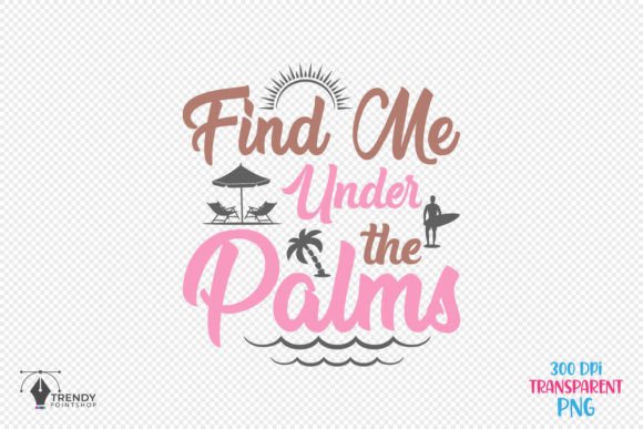 Palms Summer Beach Quote SVG Design Review for Real Projects