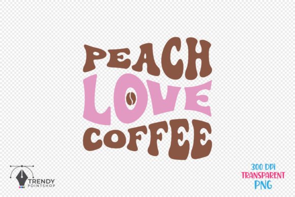 Peach Love Coffee Quote SVG Design Review for Real Embroidery Projects