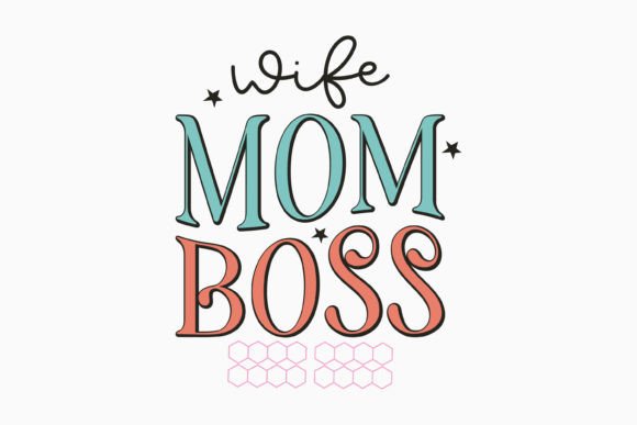 Retro Mother’s Day Quote SVG for Real Embroidery Projects