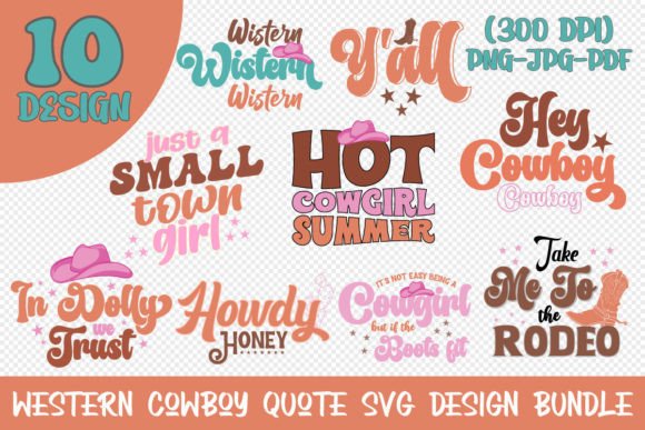 Western Cowboy Quote SVG Design Bundle Review: A Bold Statement for Embroidery Projects